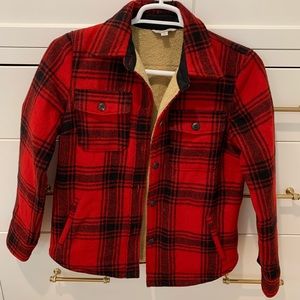 LL BEAN SIGNATURE plaid jacket